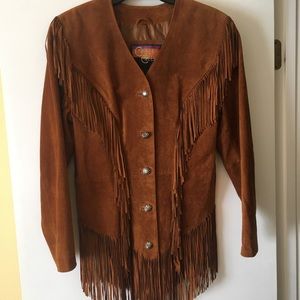 COPY - 🤠 Cripple Creek Suede fringe jacket